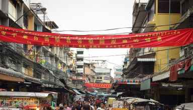 Chinatown Markt in Bangkok Thailand Sehenswürdigkeiten