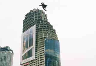 Sathorn Unique Wolkenkratzer Ghost Tower Bangkok Thailand Skurrille Sehenswürdigkeiten