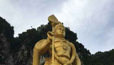 Statur am Eingangsbereich der Batu Caves